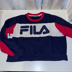 kids Fila crewneck